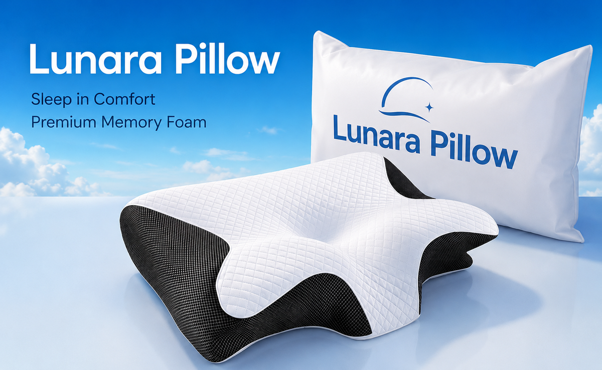 ঘাড়, কাঁধ ও মাথার সঠিক সাপোর্টের জন্য Premium Memory Foam Pillow